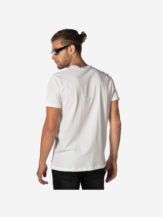 Camaro Herren T-Shirt Kurzarm Weiß