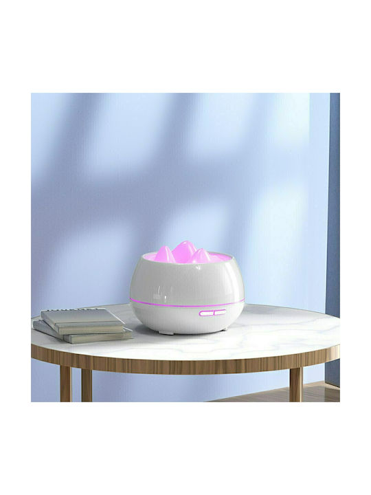 Led Ultrasonic Aromatherapy Diffuser LH-XI Iceberg with Remote Control & Timer White 500ml