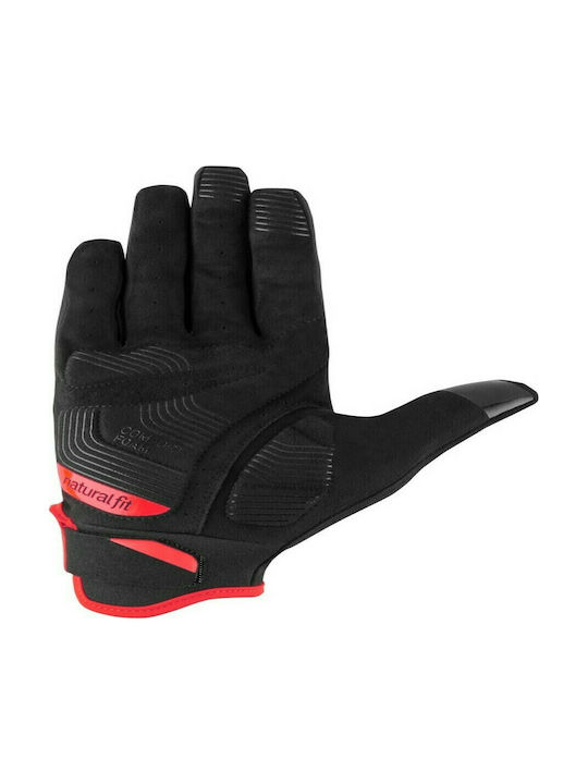 Cube X Natural Fit Voller Finger Fahrradhandschuhe Erwachsene mit Gel Mehrfarbig