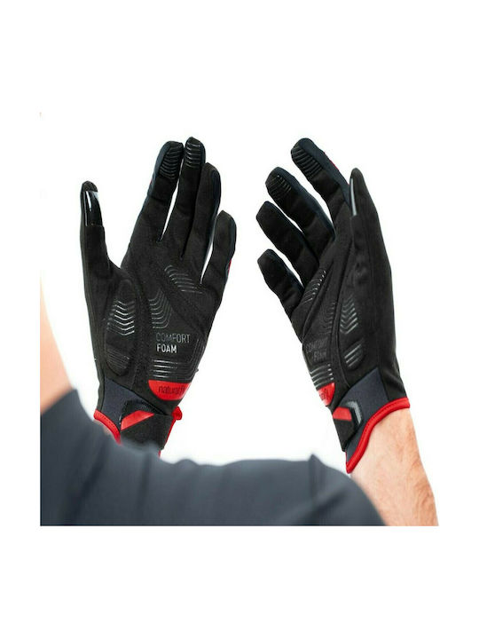 CUBE X Natural Fit Full Finger Cycling Gloves with Gel Multicolored