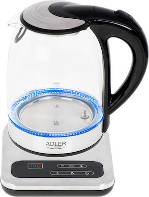 Adler Kettle 1.7lt 2200W Black