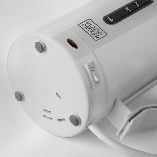 Black & Decker Kettle 500ml 1000W White