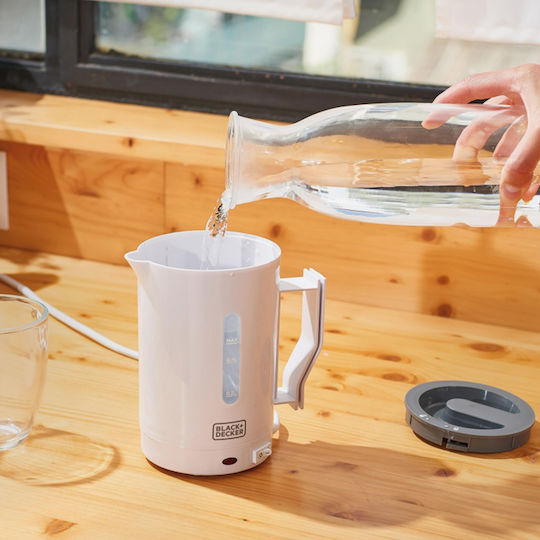 Black & Decker Kettle 500ml 1000W White