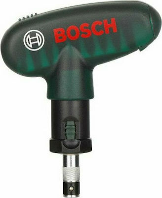 Bosch Screwdriver Ratchet with 10 Interchangeable Tips