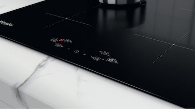 Whirlpool WS Q2160 NE Autonomous Cooktop with Induction Burners and Locking Function 59x51cm