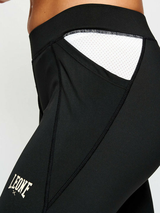 Leone Extrema IV Lang Frauen Kampfsport Leggings Schwarz