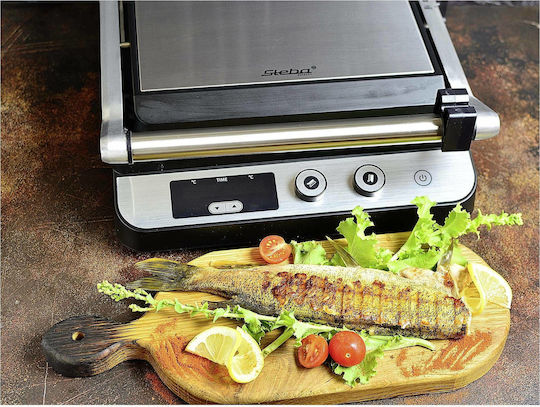 Steba FG 120 Sandwichmaker Grill 1800W Inox