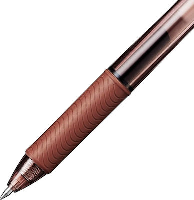 Pentel Energel Pen 0.7mm with Brown Ink