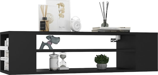 Stand TV Negru L100xA30xÎ26.5cm