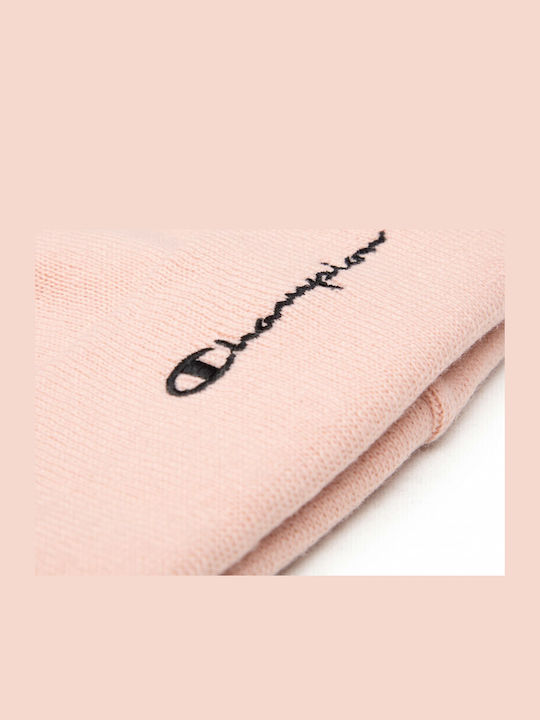 Beanie Γυναικείος Σκούφος Πλεκτός σε Ροζ χρώμα