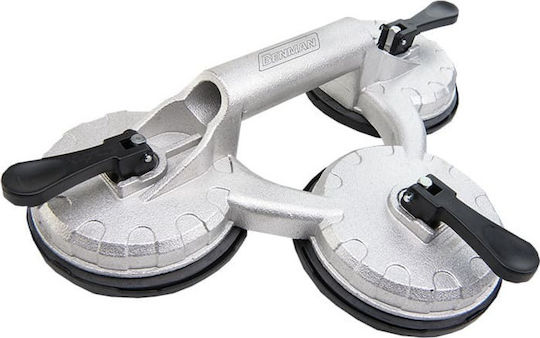 Benman Aluminum Triple Work Suction Cup with Max Lifting Weight 100kg