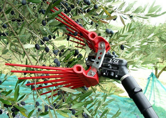 Lisam V8 Titanium Olive Harvester Head Pneumatic Type Rake