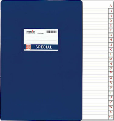 Typotrust Notebook Ruled B5 100 Sheets Special Blue 1pcs