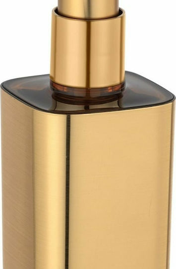 Wenko Auron Επιτραπέζιο Dispenser Πλαστικό Χρυσό 250ml