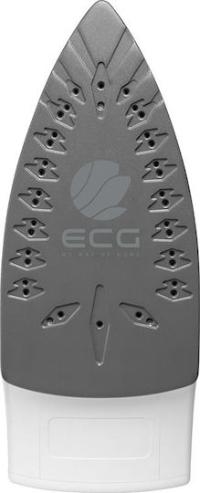 ECG Steam Iron 2200W with Ceramic Plate and Continuous Steam Supply 40g/min