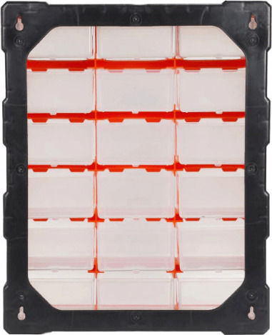 Tactix Συρταριέρα Εργαλείων Plastic 18 Compartments W38.5xD16xH48.5cm