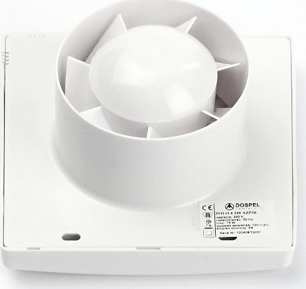 Dospel Polo 4 100 AZ Επιτοίχιος Εξαεριστήρας 100mm Λευκός