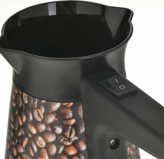 Click Electric Greek Coffee Pot 1000W with Capacity 350ml Black