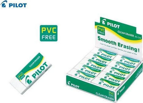 Pilot Eraser for Pencil and Pen C10 1pcs White