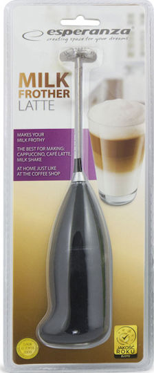 Esperanza Milk Frother Hand Battery Black