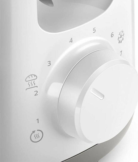 Philips Toaster 2 Slots 1030W White