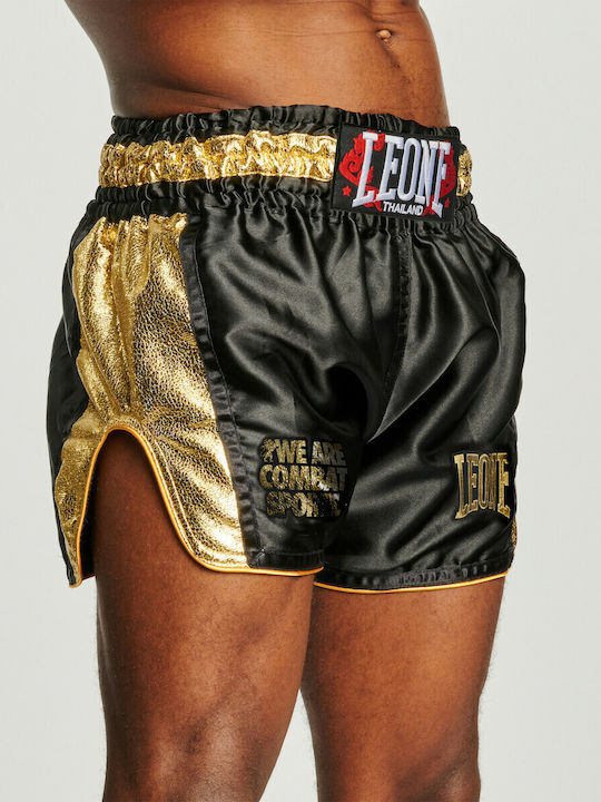 Leone Shorts Kick/Thai-Boxen Schwarz