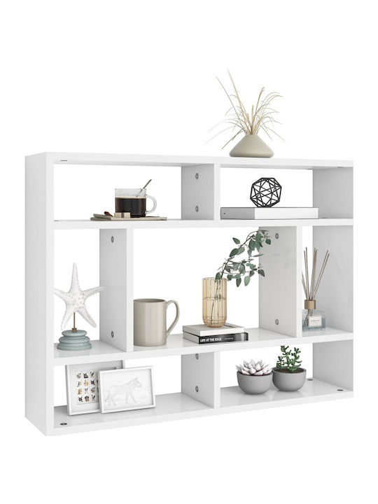 Shelf Wall White 75x16x55cm