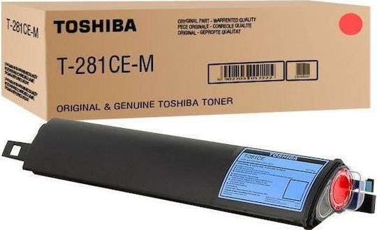 Toshiba T-281CE-M Original Toner Laser Printer Magenta 10000 Pages (6AK00000844)