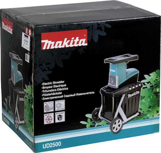 Makita UD2500 Electric Branch Shredder with Bin