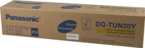 Panasonic DQ-TUN20Y Γνήσιο Toner Laser Εκτυπωτή Κίτρινο 20000 Σελίδων
