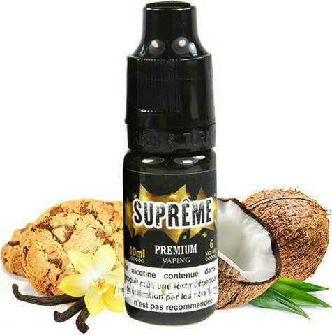 E-Liquid France Έτοιμο Υγρό Αναπλήρωσης Supreme με Γλυκιά / Καπνική Γεύση 0mg 10ml