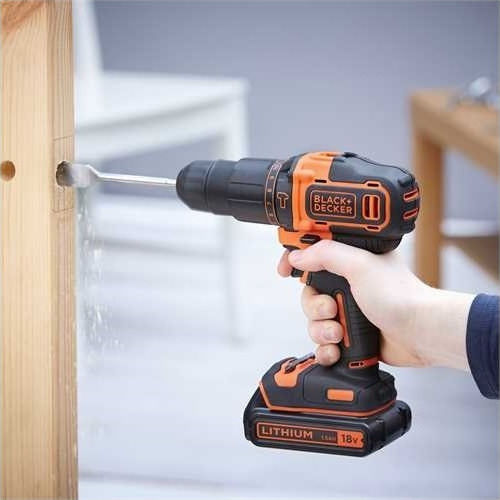 Black & Decker Percussive Drill Driver Battery 18V 1x1.5Ah