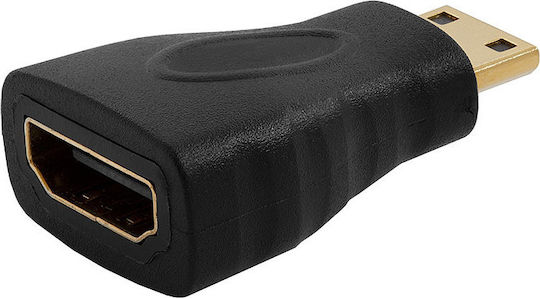 DeTech HDMI Männlich Zu Mini-HDMI Weiblich Konverter 1 Stück 17128