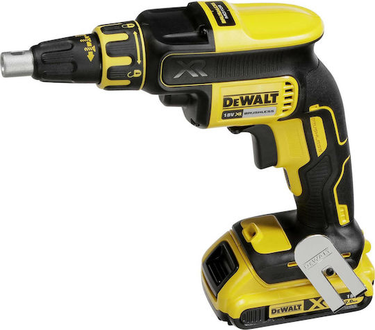 DEWALT Drywall Screwdriver Battery Brushless 18V 2x2Ah
