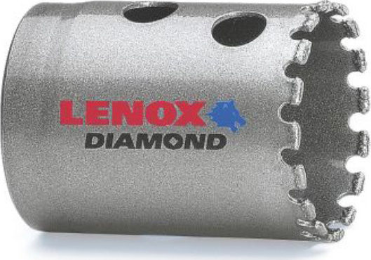 Lenox Διαμαντοκορώνα Διαμαντιού με Διάμετρο 38mm για Πλακάκι