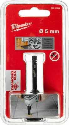 Milwaukee Diamond Broach Cutter Set Diamond Max M14 Dry Cutting with Diameter 5mm for Metal and Tile