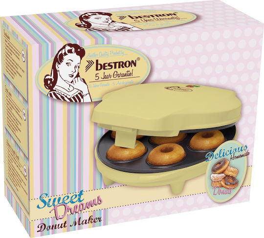 Bestron ADM218SD Машина за Donuts 7 места 700W Жълта