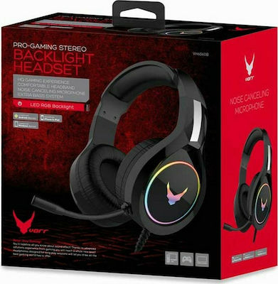 Omega VH6060 Über Ohr Gaming-Headset mit Verbindung 3,5mm / USB Schwarz