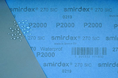 Smirdex 270 Regular Sanding Sheet K280 230x280mm Waterproof