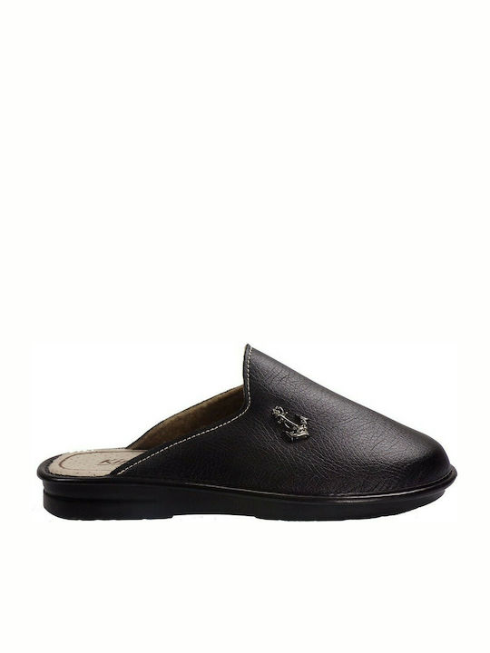 COMFORT CLASSICO Men's Slippers 00510 Black comford 00510 mauro