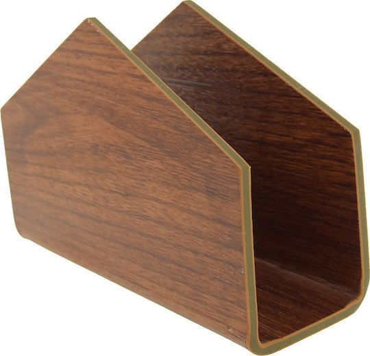 Evelin Napkin Holder Brown 14x5x8cm 10269
