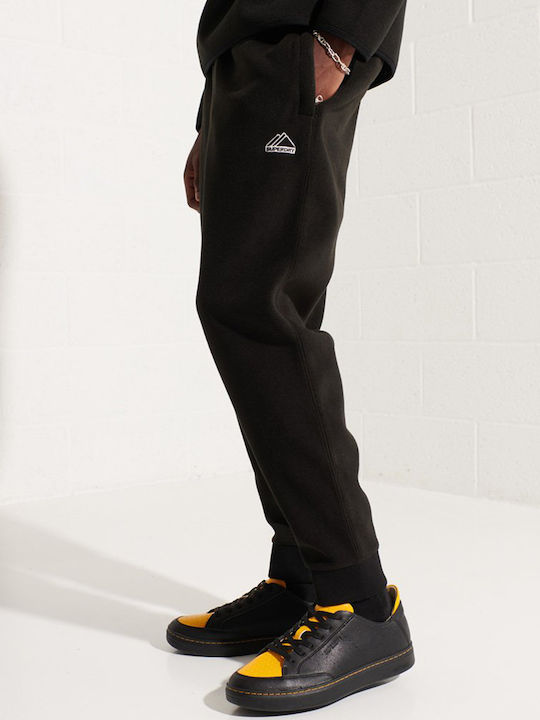 Mountain Sport Pantaloni de trening cu Elastic Negru