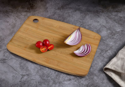 Bergner Rectangular Bamboo Chopping Board Brown 30.5x22.5cm