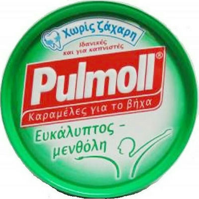 Pulmoll Eucalyptus Menthol Dropsuri Eucalipt Menta 45gr