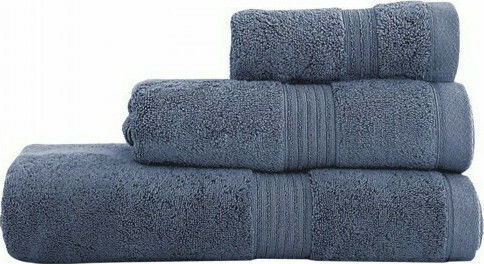 Nef-Nef Homeware Σώματος Aegean 80x160εκ. Denim Βάρους 705gr/m²