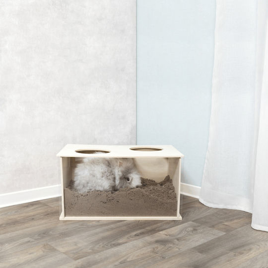 Trixie Nagetierkäfig Buddelkiste für Kaninchen 58x30x38cm