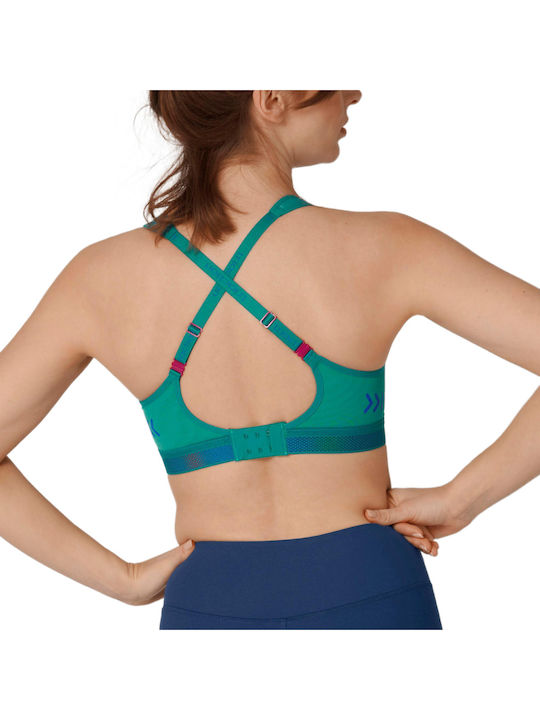 Triaction Cardio Cloud P EX Athletic Athletic Bra with Light Padding without Underwire Green 10205923-6644