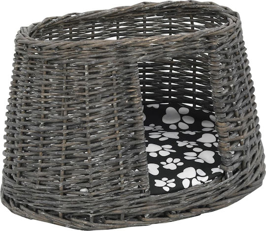 vidaXL Nest Katze Gray 47x34x60cm