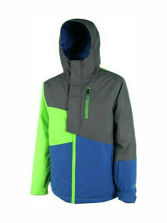 Kids' Casual Jacket Short with Hood Gray