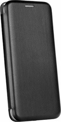 Dual SIM Curved M-Folio Synthetic Leather Book Black (Huawei P20 Lite)